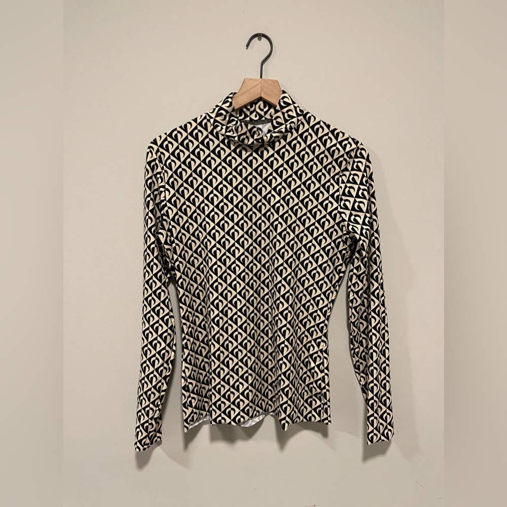 Long sleeve Marine Serre Turtleneck